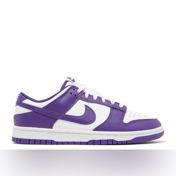 Nike Other - Nike Dunk Low Championship Purple Men’s Size 12
